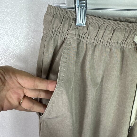 Fair Harbor Men's M Pull On Straight Leg Pant Beige EUC Inseam 31" - Picture 5 of 11